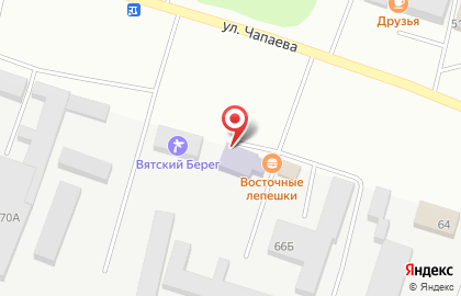 Колледж менеджмента и информационных технологий на улице Чапаева на карте