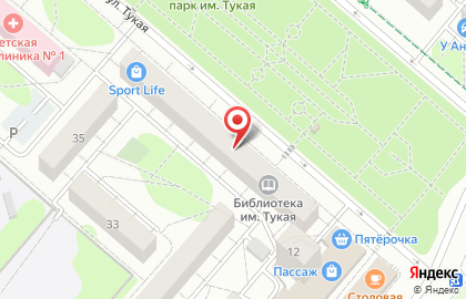 СберБанк на улице Тукая на карте