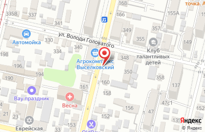 Продуктовый магазин Ирина в Прикубанском районе на карте
