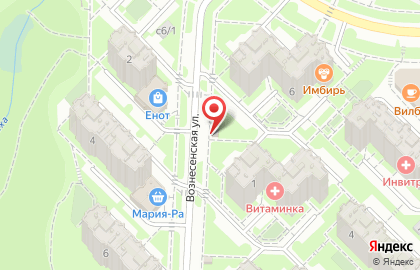 Киоск по продаже фруктов и овощей в Новосибирске на карте
