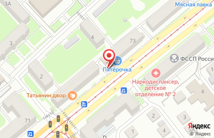 Пекарня в Новосибирске на карте