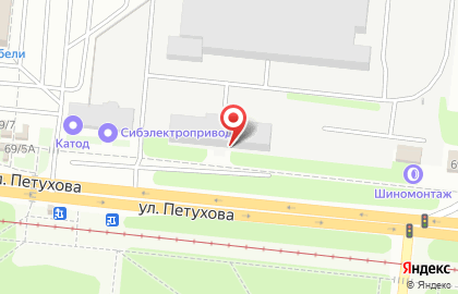 Швейная мастерская в Новосибирске на карте