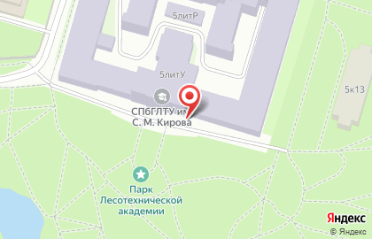 Детский элитарный клуб ИНСАР на метро Лесная на карте