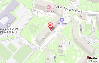 Стоматологическая клиника доктора Узловенко на карте