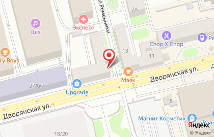 Брокерская компания Финам на Дворянской улице на карте