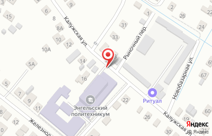 Дубрава в Энгельсе на карте