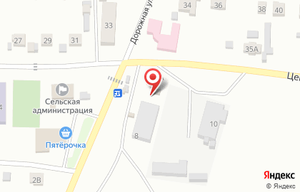 Магазин мясной продукции на Дорожной на карте