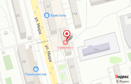 Алкомаркет Винлаб на улице Мира в Электростали на карте