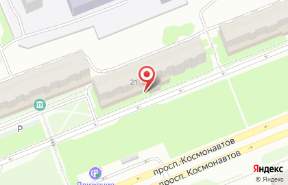 Всероссийское общество инвалидов на проспекте Космонавтов на карте