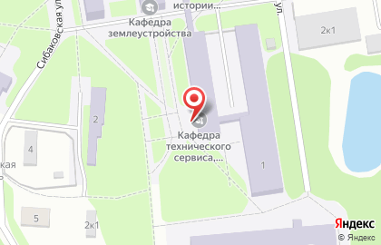 Омский государственный аграрный университет им. П.А. Столыпина в Омске на карте
