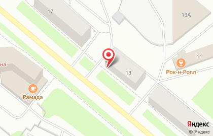 Магазин тканей и швейной фурнитуры на проспекте Ленина на карте