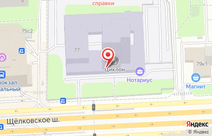Туристическое агентство TUI на Щёлковском шоссе, 77 на карте