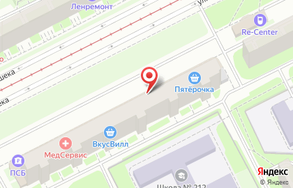 Магазин Мастеровой на улице Ярослава Гашека на карте