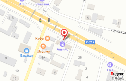 АЗС в Грозном на карте