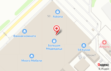 Мебельная компания Акрил-Сибирь на Светлановской улице на карте