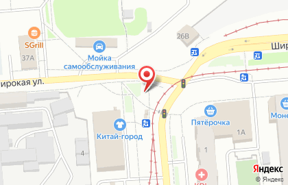 Киоск по продаже фруктов и овощей в Новосибирске на карте