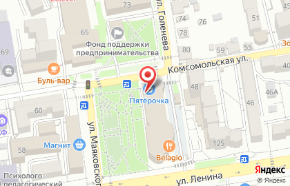 Коллегия адвокатов Дзалаев и партнеры на улице Ленина на карте