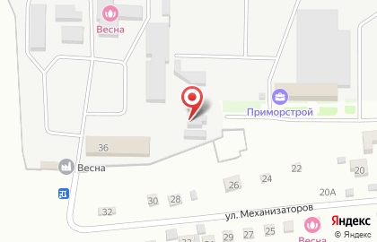 Мини-отель Весна на улице Механизаторов на карте
