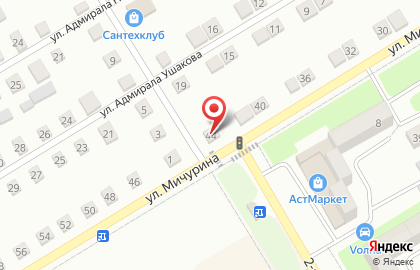 Поплавок в Волгограде на карте