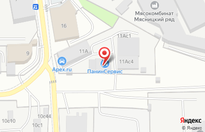 Автотехцентр ПанинСервис на Южной улице в Одинцово на карте