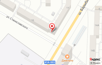 Подростковый клуб Березка на карте