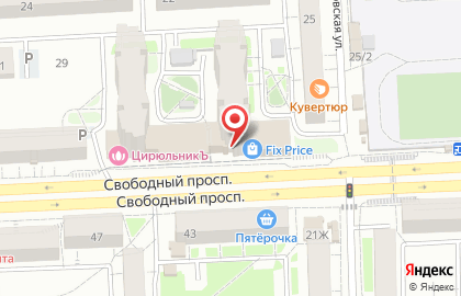 Новостройки в Красноярске на карте