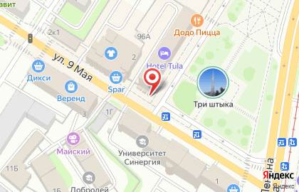 Стрит-фуд кафе Its Hot на проспекте Ленина на карте