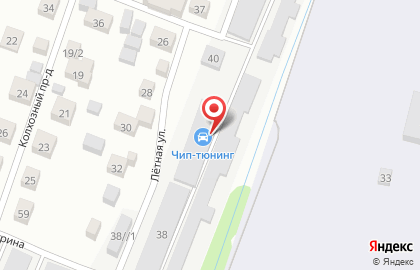 Ремонтная компания на Лётной улице на карте