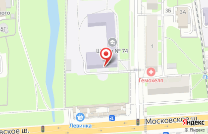 Школа №74 с углубленным изучением отдельных предметов в Нижнем Новгороде на карте