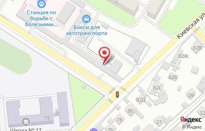 Шиномонтажная мастерская Как себе на карте
