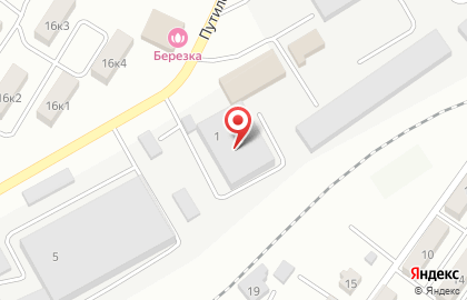 Компания Орбита в Путиловском переулке на карте