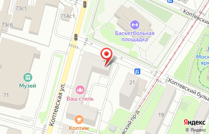 Магазин цветов в Москве на карте