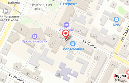 Микрокредитная компания Центрофинанс на улице Володарского на карте