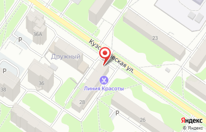 Магазин разливных напитков Beermarket в Засвияжском районе на карте