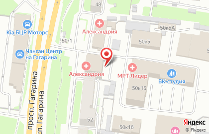 Торгово-сервисный центр Торгмонтаж на проспекте Гагарина на карте