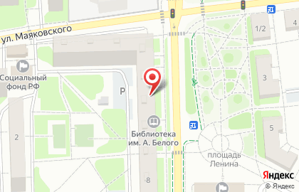 Центральная городская библиотека, г. Железнодорожный на карте