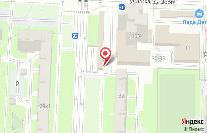 Рыбная лавка в Красносельском районе на карте