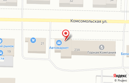 Автомаркет Севертранс на Комсомольской на карте