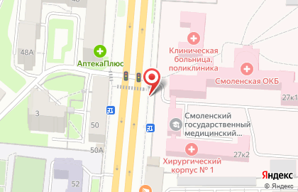 Киоск по продаже фастфудной продукции на проспекте Гагарина на карте
