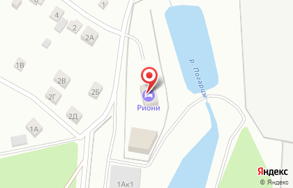 Ресторан Риони во Владимире на карте