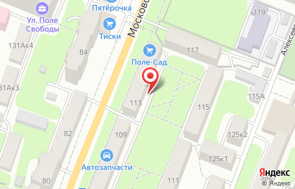 МАЯК на Московской улице на карте