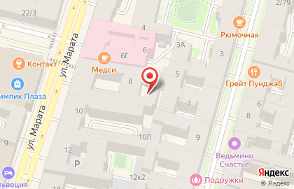 Компания Viza liberty на карте