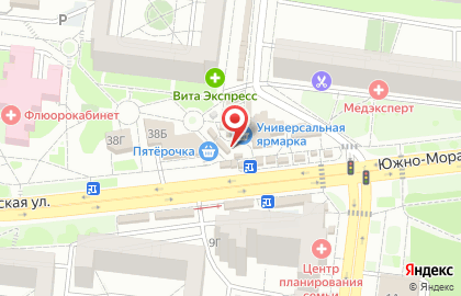 Магазин цветов в Воронеже на карте