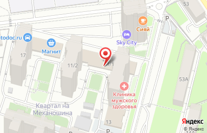 Сеть супермаркетов Семья на Краснофлотской улице на карте