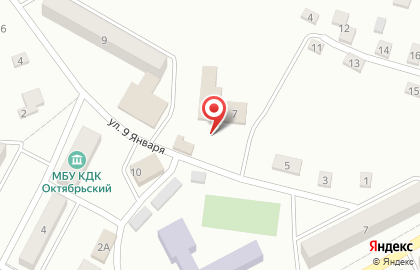 Продуктовый магазин Диана в Октябрьске на карте
