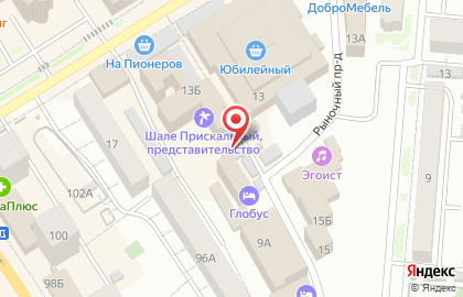 Keyfast в Октябрьском районе на карте