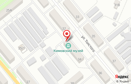 Кимовский историко-краеведческий музей им. В.А. Юдина на карте