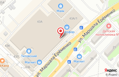 Магазин модной женской одежды Caramel в Краснооктябрьском районе на карте
