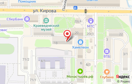 Магазин эротических товаров Адам и Ева во Владивостоке на карте