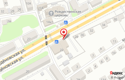Торгово-сервисный центр Схема в Правобережном районе на карте